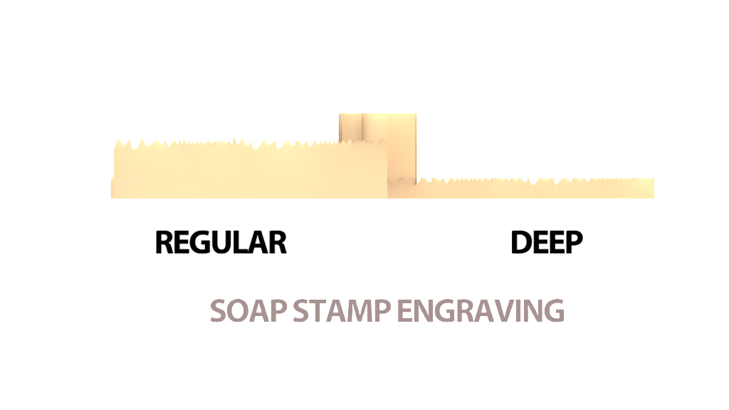 Laser-CutZ  Deep vs Regular Acrylic Soap Stamps