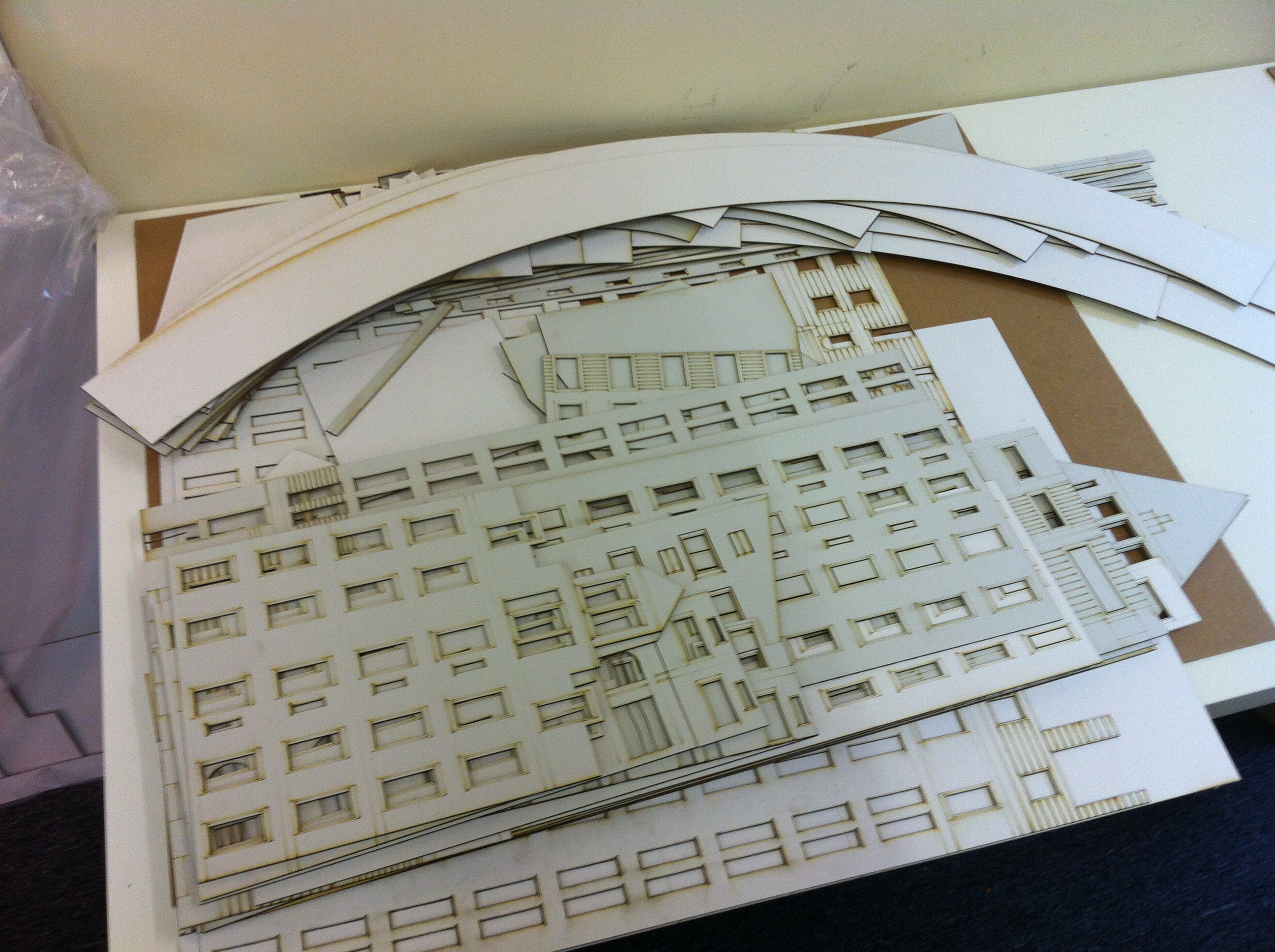 thesis model laser cutting