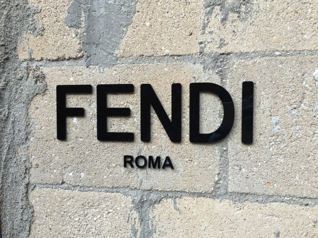 fendi roma plexiglass sign manufacturing in brooklyn ny