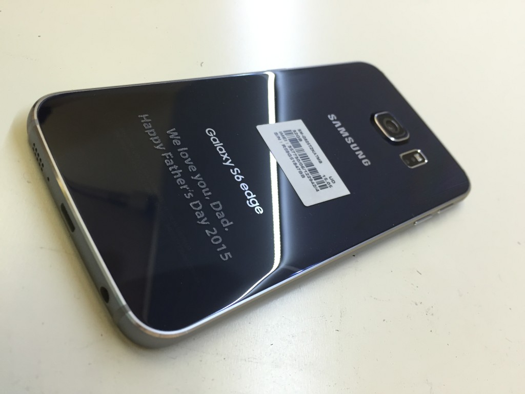 samsung galaxy s6 edge gorilla glass phone laser engraving NYC