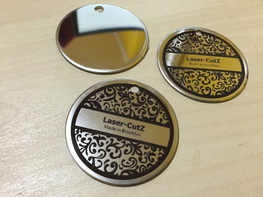 fiber laser engraved metal id tags nyc stainless steel