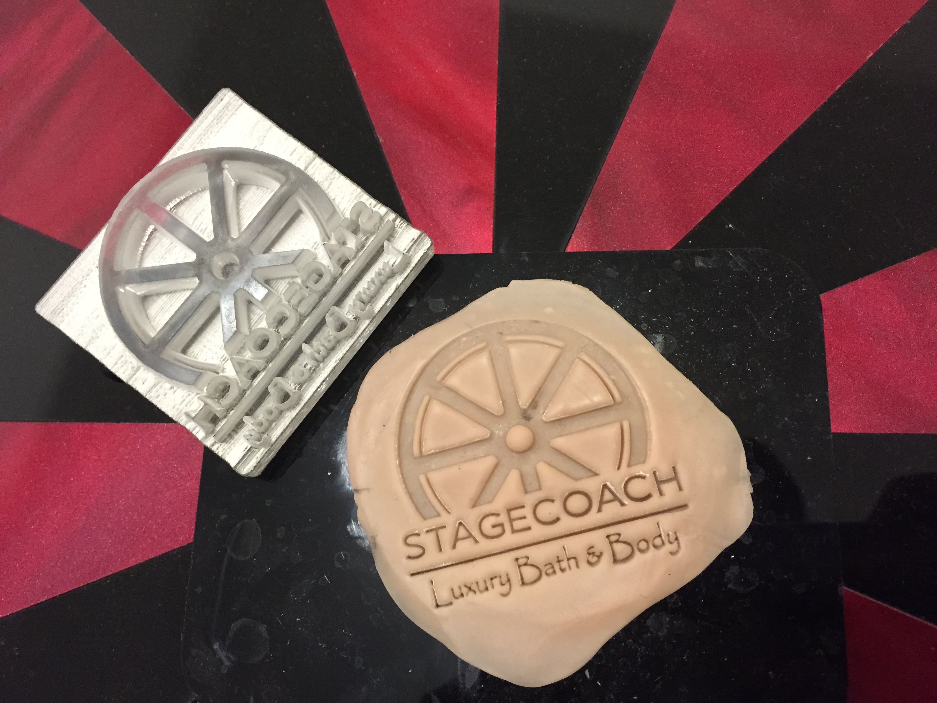 Laser-CutZ  Custom Acrylic Laser Cut Soap and Candle Stamps