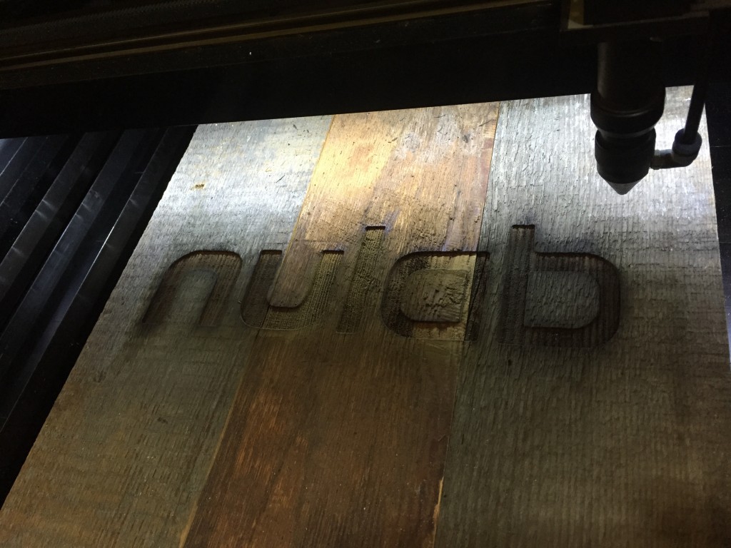 Reclaimed Wood Sign Laser Engraving