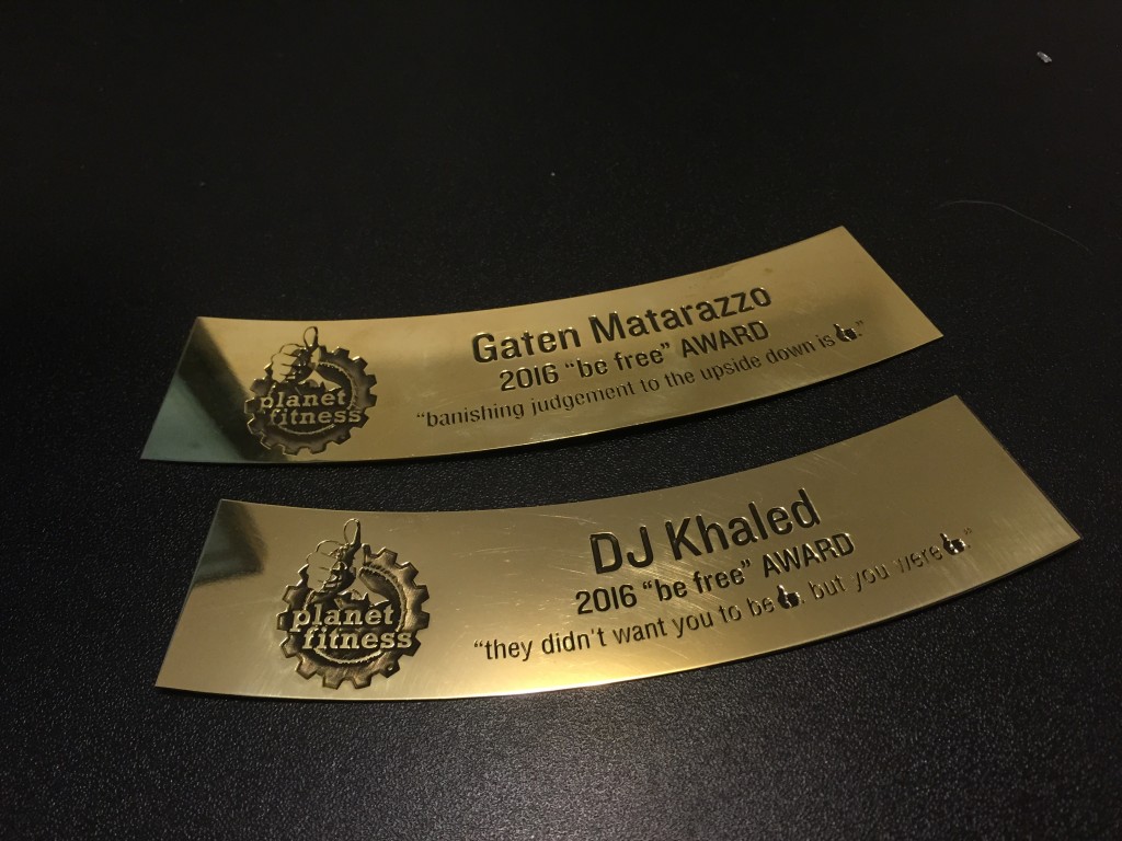 custom cut brass name tags signs by lasercutz